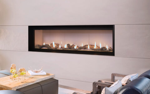 Indoor Gas Fireplace